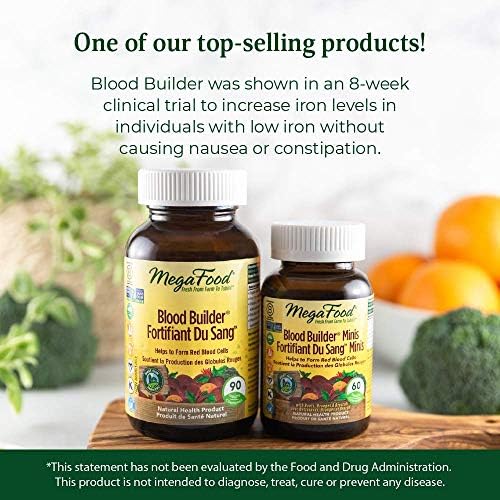 MegaFood Blood Builder, Support for Healthy Energy Levels and Red