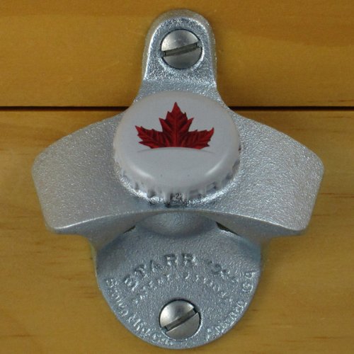 Molson Canadian Bottle Cap Starr X Wall Mount Opener