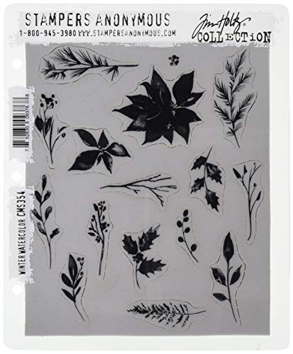 Stampers Anonymous ClingStamp TH WinterWatercolor Stampers Anonymous ClingStamp TH WinterWatercolor