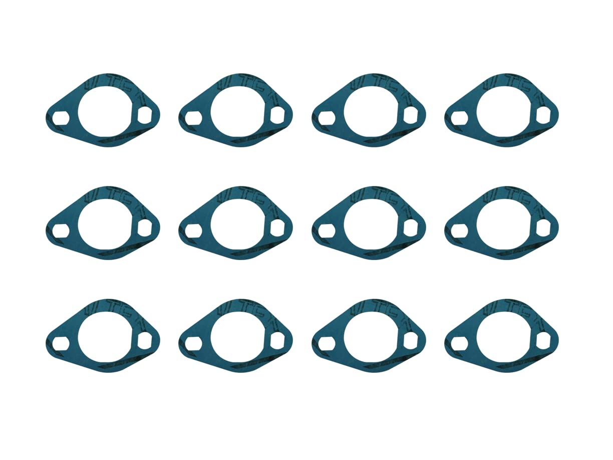 C·T·S Carburetor Intake Gasket for Tecumseh ECV100 LAV35 and Other SBV mowers Replaces Tecumseh 34690A (Pack of 12)