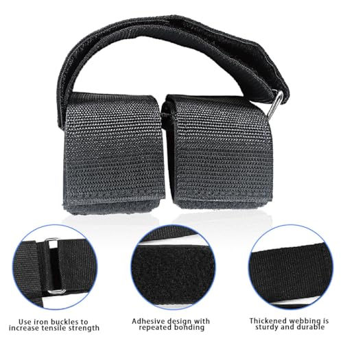 Proberos® Adjustable Dumbbell Foot Attachment for Leg Strength Training, Shin Splint & Injury Recovery, Portable Ankle Straps for Home Gym, Hamstring Curls, Tibialis Trainer, Glute & Quad Exercises 3 51h VHRodkL