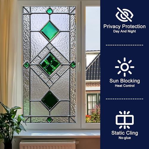 Película decorativa para ventana Hometitute 17.7 x 39.3 in miniatura 2