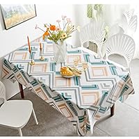 リカ　テーブルクロスなど Turquoise 撥水加工ジャカード織 ランチョンマット 約32×45cm