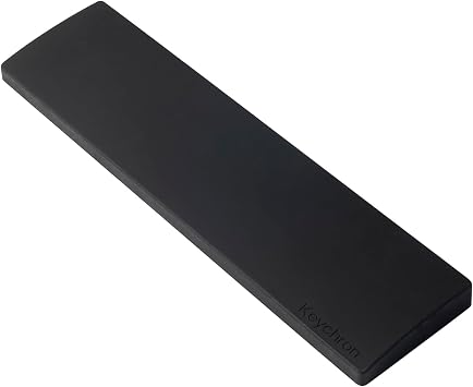 Ergonomic Silicone Wrist Rest for Keychron Q3 / Q3 Max / V3 / V3 Max / C3 Pro,14.37" Honeycomb Non-Slip Palm Rest, 80% TKL Mechanical Keyboards with Typing Pain Relief