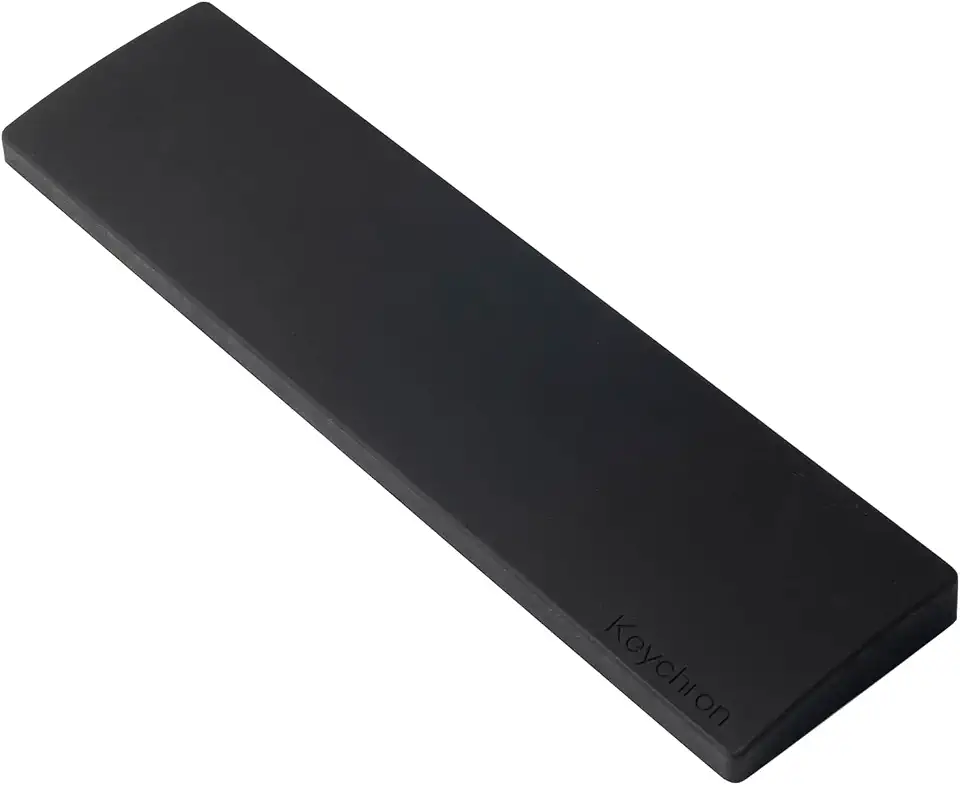 Keychron Ergonomic Silicone Wrist Rest for Keychron Q3 / Q3 Max / V3 / V3 Max / C3 Pro,14.37" Honeycomb Non-Slip Palm Rest, 80% TKL Mechanical Keyboards with Typing Pain Relief