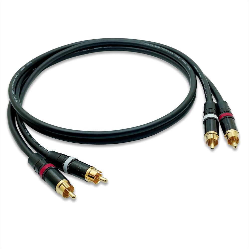 Amazon | MOGAMI(モガミ)2549 RCAオーディオラインケーブル 2本