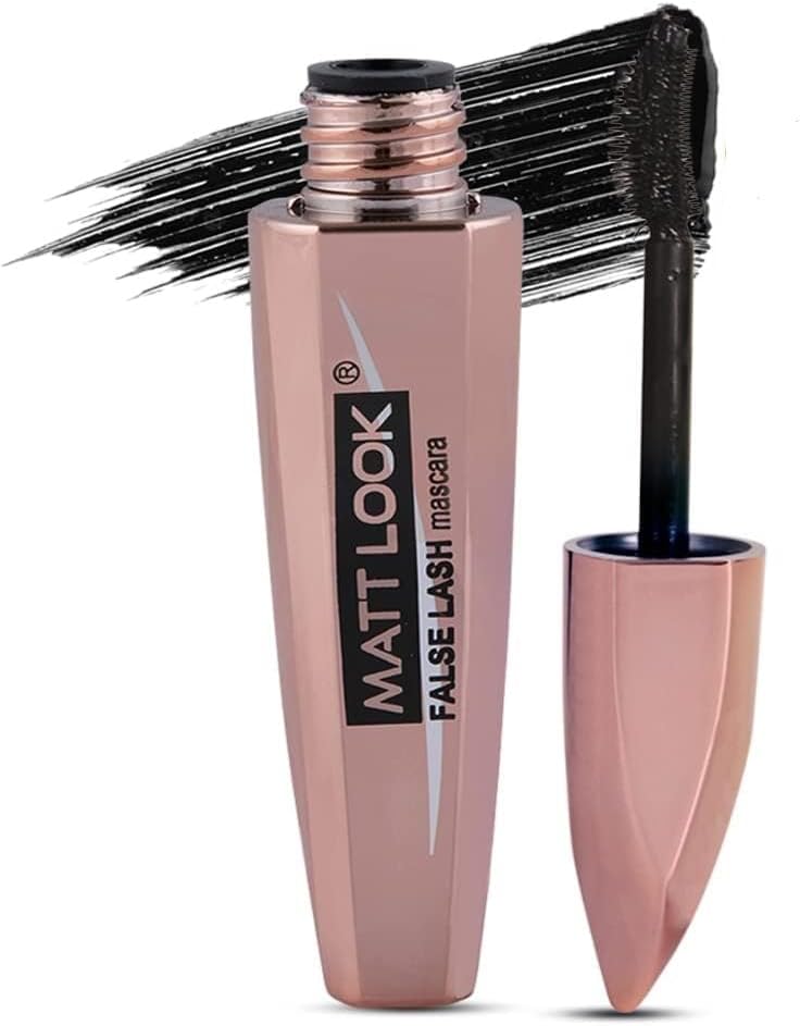 Eye Makeup Curl & Volume Waterproof False Lash Mascara, Black (12ml)