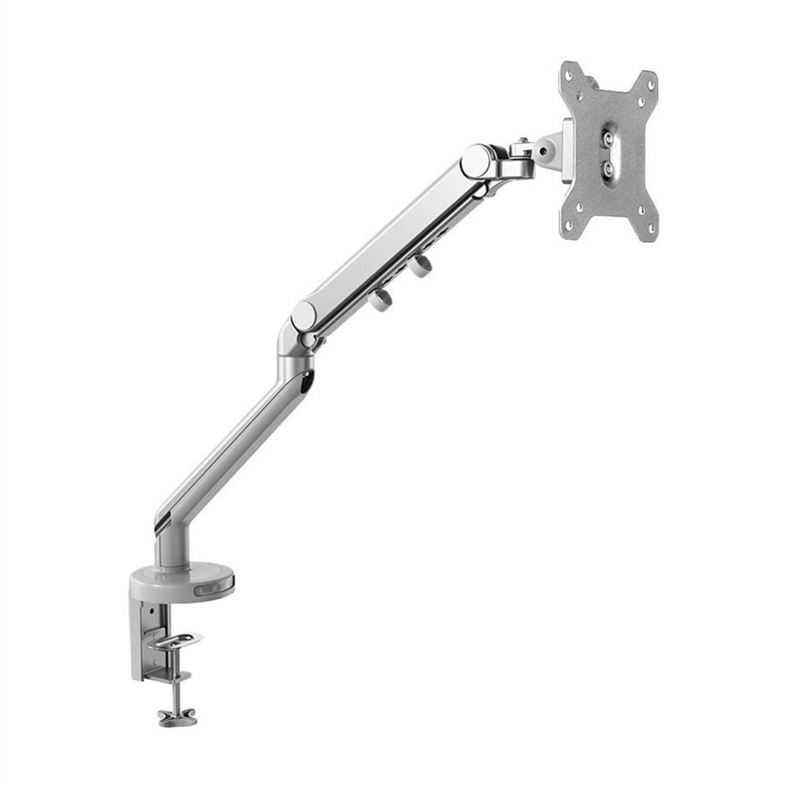 Aioneer Monitor Arm Single Monitor Mount For 17"-32" Screens, Holds 19.8Lbs, Mechanical Spring Single Monitor Desk Mount, Single Monitor Arm With Swivel, Tilt, Rotation Monitor M