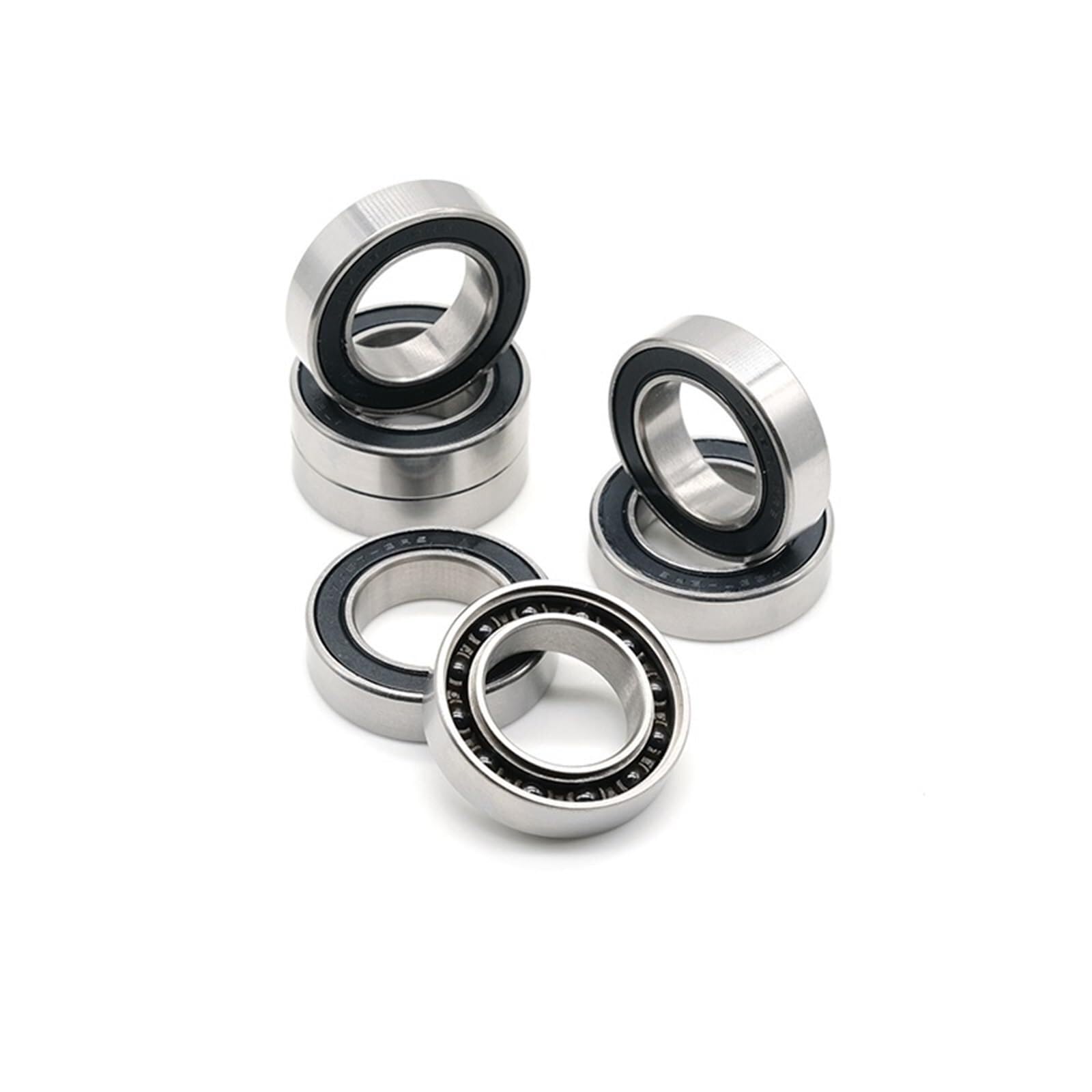 Aspectos, Rodamiento cerámico híbrido 17287RS 17 * 28 * 7mm ABEC-7 (2 uds) soportes inferiores y repuestos de bicicleta 17287 RS 2RS Si3N4 rodamiento de bolas