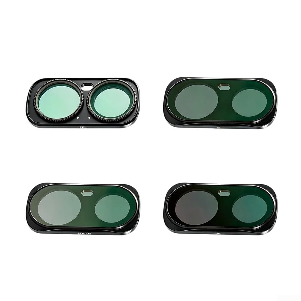 Filtry do aparatu fotograficznego ze szkła optycznego do Insta360 Luna i ultra, CPL UV ND, zestaw akcesoriów do fotografii sportowej na świeżym powietrzu, kompaktowa przenośna konstrukcja (B)