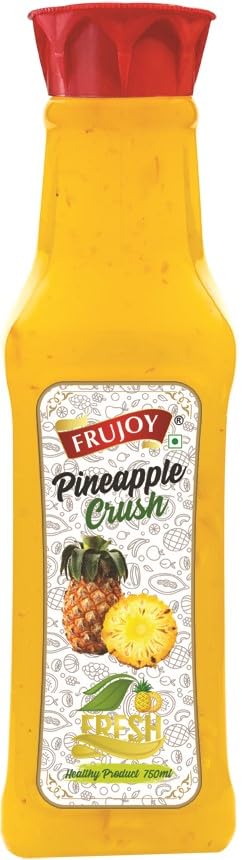 Frujoy Pineapple Crush 750ml | Anaanaas | For Fruit Mocktail | Cocktail | Cake | Baking Essentials | Juices | Beverages (B0CXT9V695) Amazon Price History, Amazon Price Tracker
