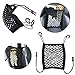 Lylyzoo Pet Barrier Dog Car Net Barrier Dog Car Seatbelt, Seat Mesh Obstacle Vehicle Travel Dog Backseat Barrier, Car Organizer,Dog Seat Belt,Dog Carrier,Backseat Dog Divider,Dog Carrier,Pet Barriers