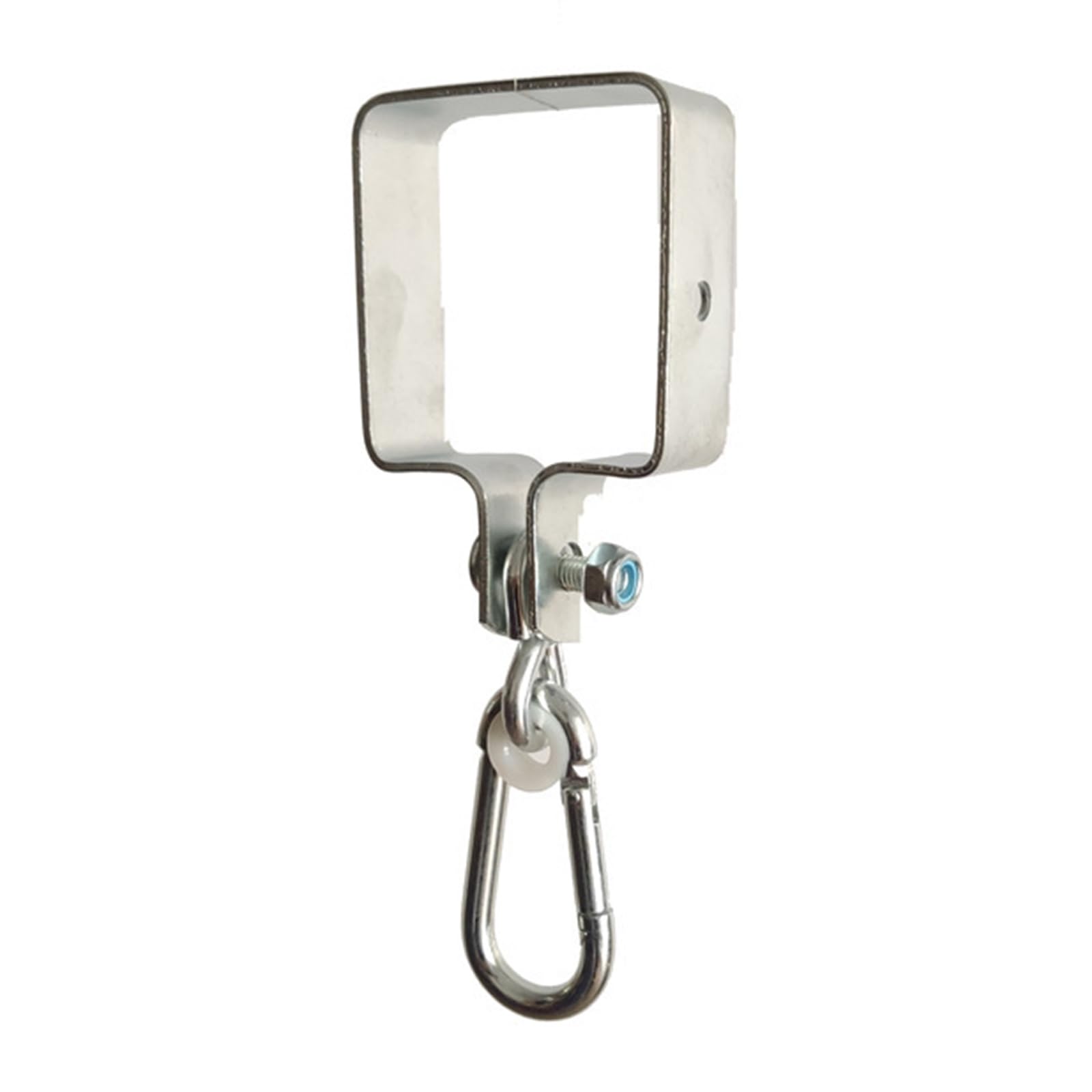 Staffe di montaggio per altalena di qualità commerciale per esterni, portata 200 kg, durata, struttura in metallo, gancio per catena altalena