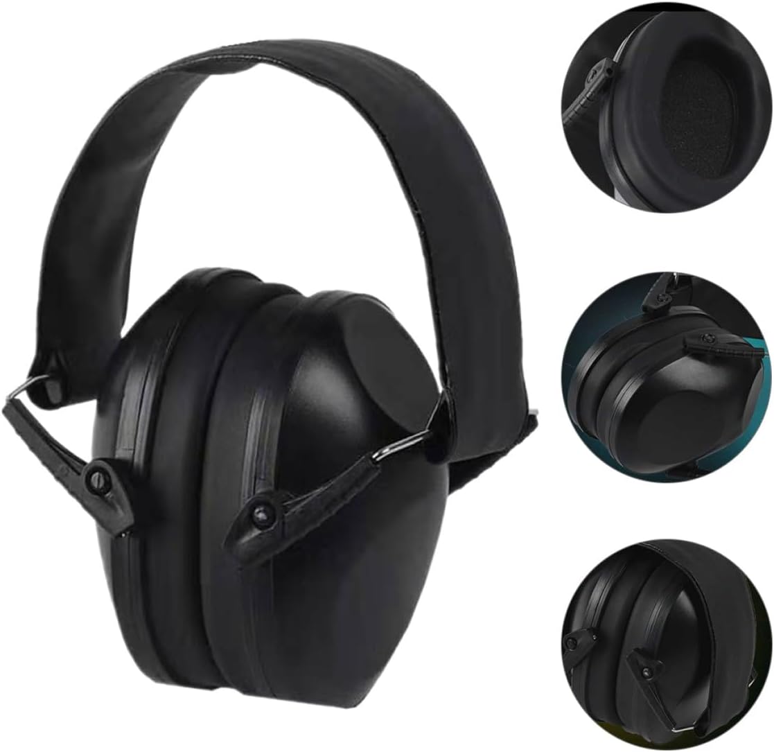 Noise Cancelling Earmuffs for Comfortable Noise Blocking Ear Protection for Sleeping Soft Sleeping Ear Cover Suitable for Concerts Sports and Travel