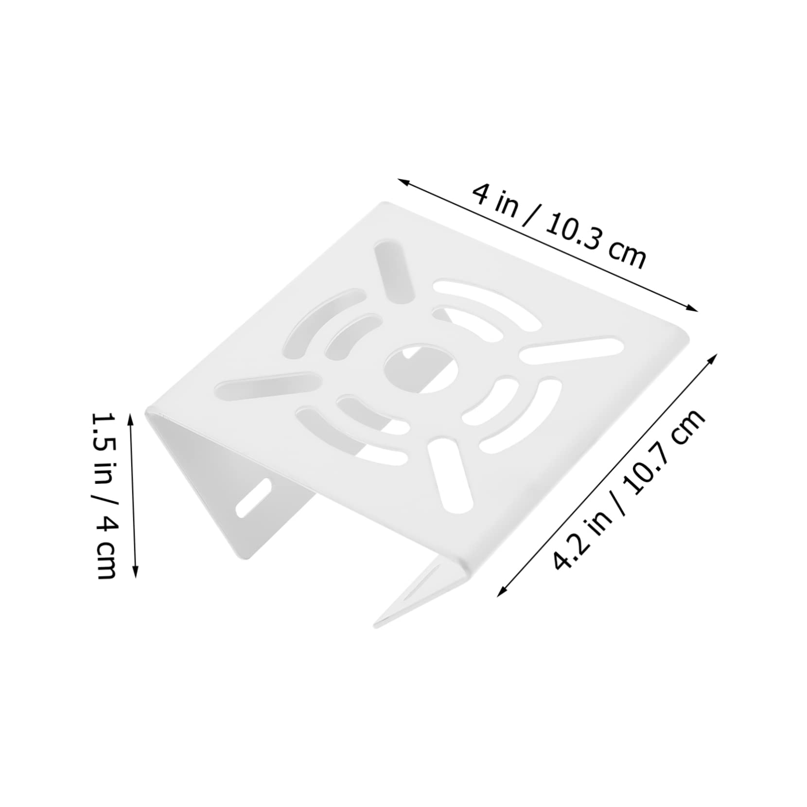 Balacoo Overhead Camera Mount Bracket 3pcs Steel CCTV Bracket Easy to Adjust Angle for CCTV Security Camera