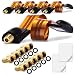 Produktbild 5x SAT Fensterdurchführung 10x F-Stecker ohne bohren Flachkabel 26cm vergoldet Koaxialkabel extrem flach 0,3mm Antennenkabel Fenster Tür Wohnwagen Camping TV F Kupplung 2x F-Buchse Kabel Ultra Slim
