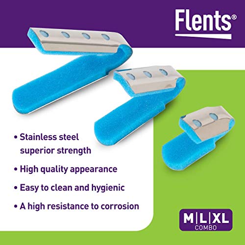 Image of Flents 2-Sided Insty Splints, Provides Support, Foam Padding, 2-Ct. (M /L)