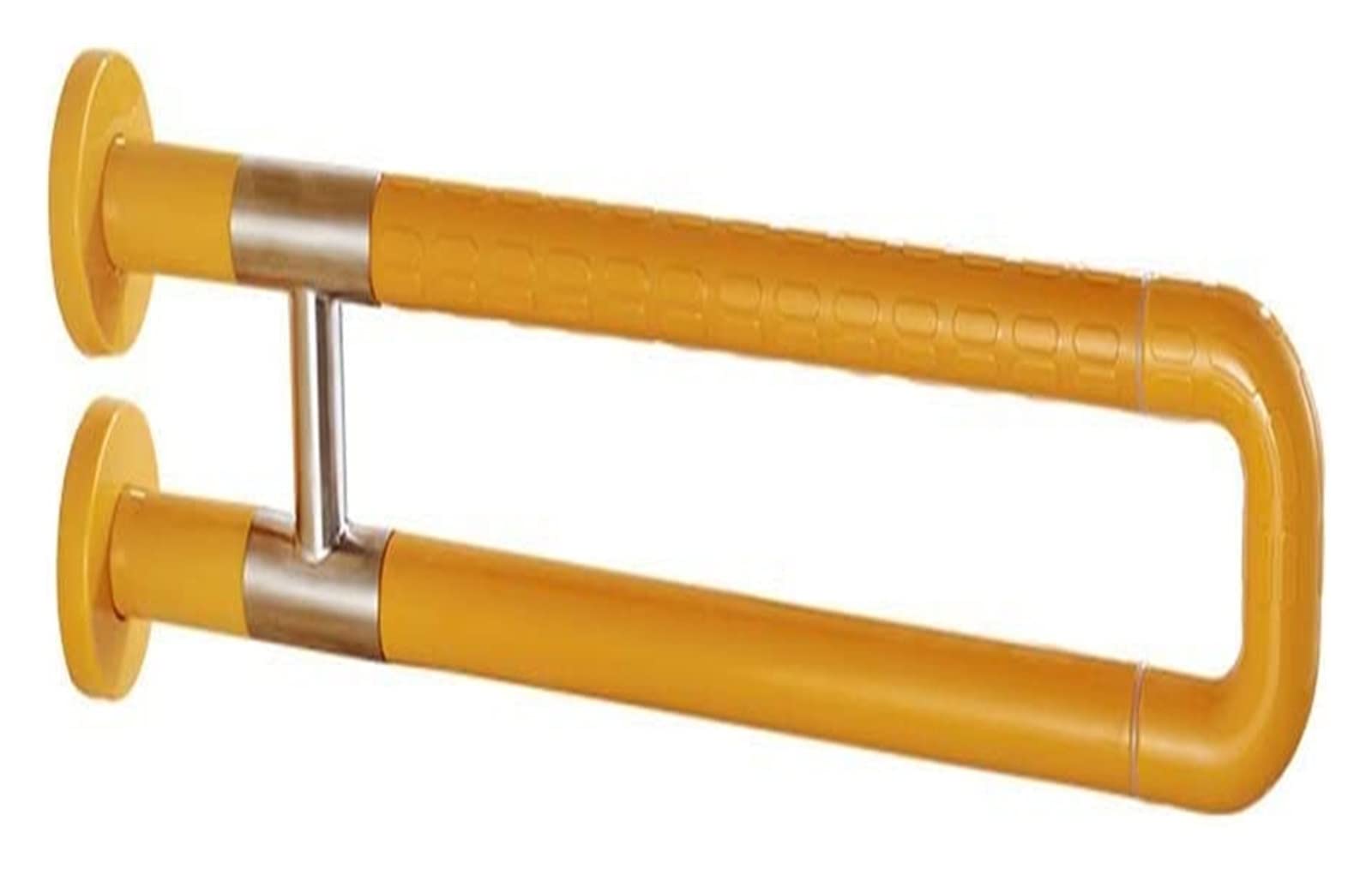 Barre di Sostegno, corrimano, Supporto di Sicurezza per Anziani/disabili, Ventosa Forte, corrimano Antiscivolo lucidati, Supporto per WC/Doccia a Parete (Colore: Naturale)