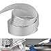 JEUIHAU 2 PCS 2 Inchx50 Feet Exhaust Heat Wrap Roll, Exhaust Heat Header Wrap with 20 Stainless Ties, Silver Fiberglass Pipe Wrap Exhaust Heat Shield Tape for Car, Motorcycle Exhaust Manifold Pipes