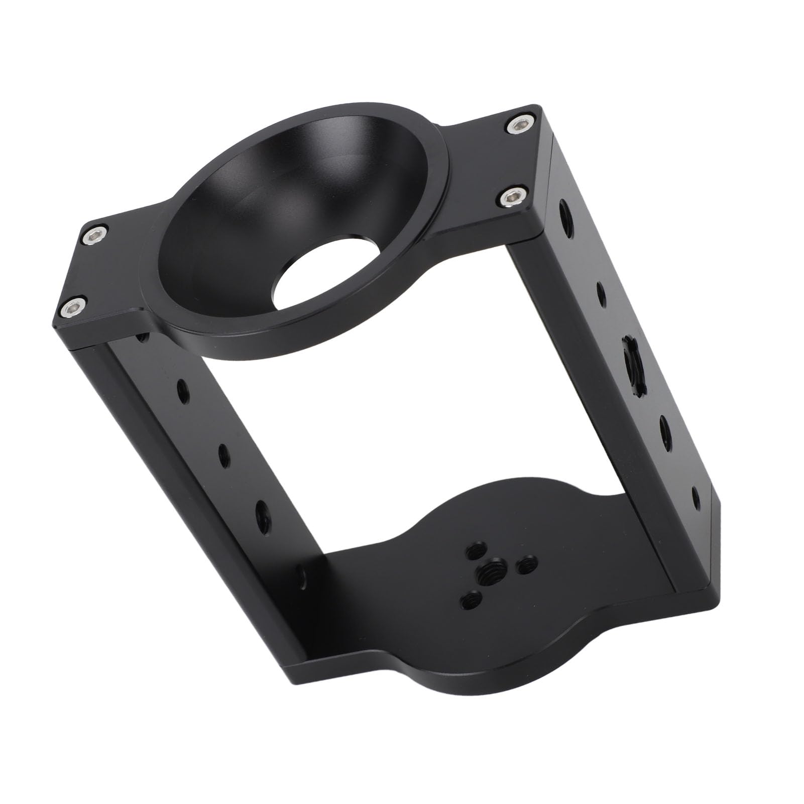 Precision Machined 75mm Aluminum Tripod Head Bowl Riser for Camera Tripods, DSLR and Slide Photography Applications
