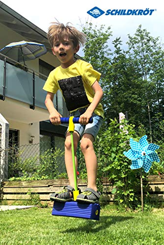 Schildkröt Pogo Jumper, Squeaky Bungee Jumper made of Foam with Soft Handles, Jumping Fun for Children + 3 Years, Nominated for “Top 10 Toys of 2020”, 970306 - Image 3