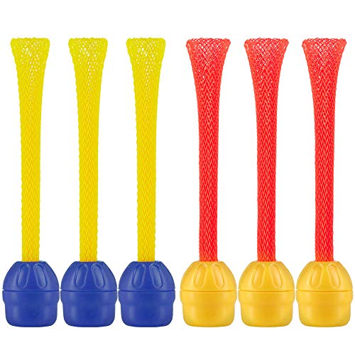 Doinkit Darts Magnetic Dart Refills (Pack 6 - 3 Each of 2 Colors)