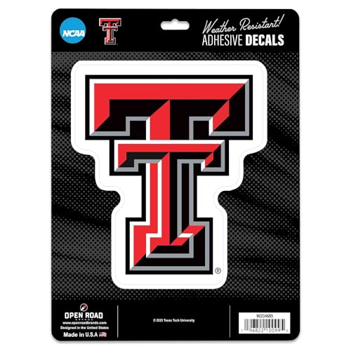 Vinyle Texas Tech University autocollant finition premium pour vitres - 2
