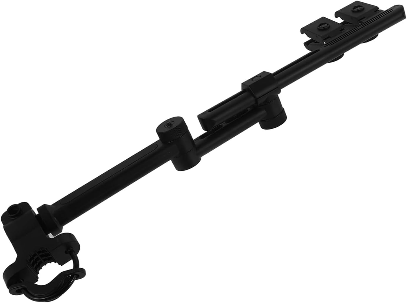 Cabilock Adjustable Electric Bicycle Umbrella Holder Clamp Waterproof Stroller Umbrella Mount Universal Bike Stand for Golf Carts and Wheelchairs Outdoor Sunshade