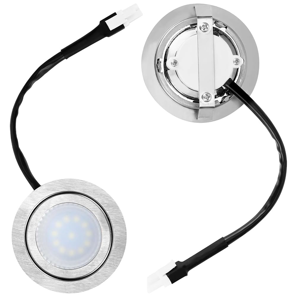 2 Dunstabzugshauben-Glühbirnen, Edelstahl-Dunstabzugshaube, LED-Lichtersatz, Einbau-Dunstabzugshauben-Licht für die Küche