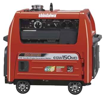 新ダイワ EGW 151MS 発電機溶接機　動作確認済みです　00016￼￼ 新ダイワ EGW 151MS 発電機溶接機 動作確認済みです 00016