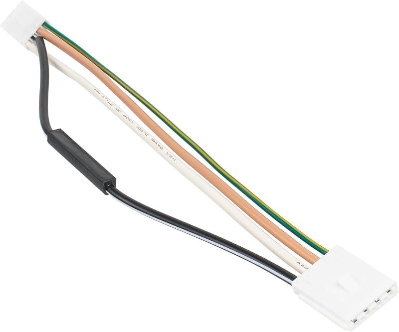 W10838084 Ice Maker Wiring Harness Compatible with Whirlpool, W10508644 | Whirlpool ice maker wiring harness replaces W10508644, WPW10838084, AP5988758 and PS11726341; verify model before purchase