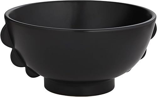 Miniatura 6 de Studio 55D Vermosa - Cuenco redondo de cerámica negro mate