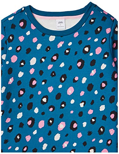 Image of Amazon Essentials Girls and Toddlers' Relaxed Fit Fleece Crewneck Pullover Sweatshirts, Pack of 2