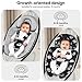 Infant Insert Compatible with 4moms Mamaroo & Graco Swing and Infant Car Seat, Stroller, Other Baby Swing, Rocker, Bouncer, Bassinet Newborn Insert Head & Body Support Cushion, Reversible Design