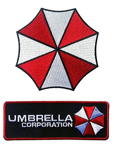 Set of Umbrella Corp and Umbrella Resident Evil Costume Patches
