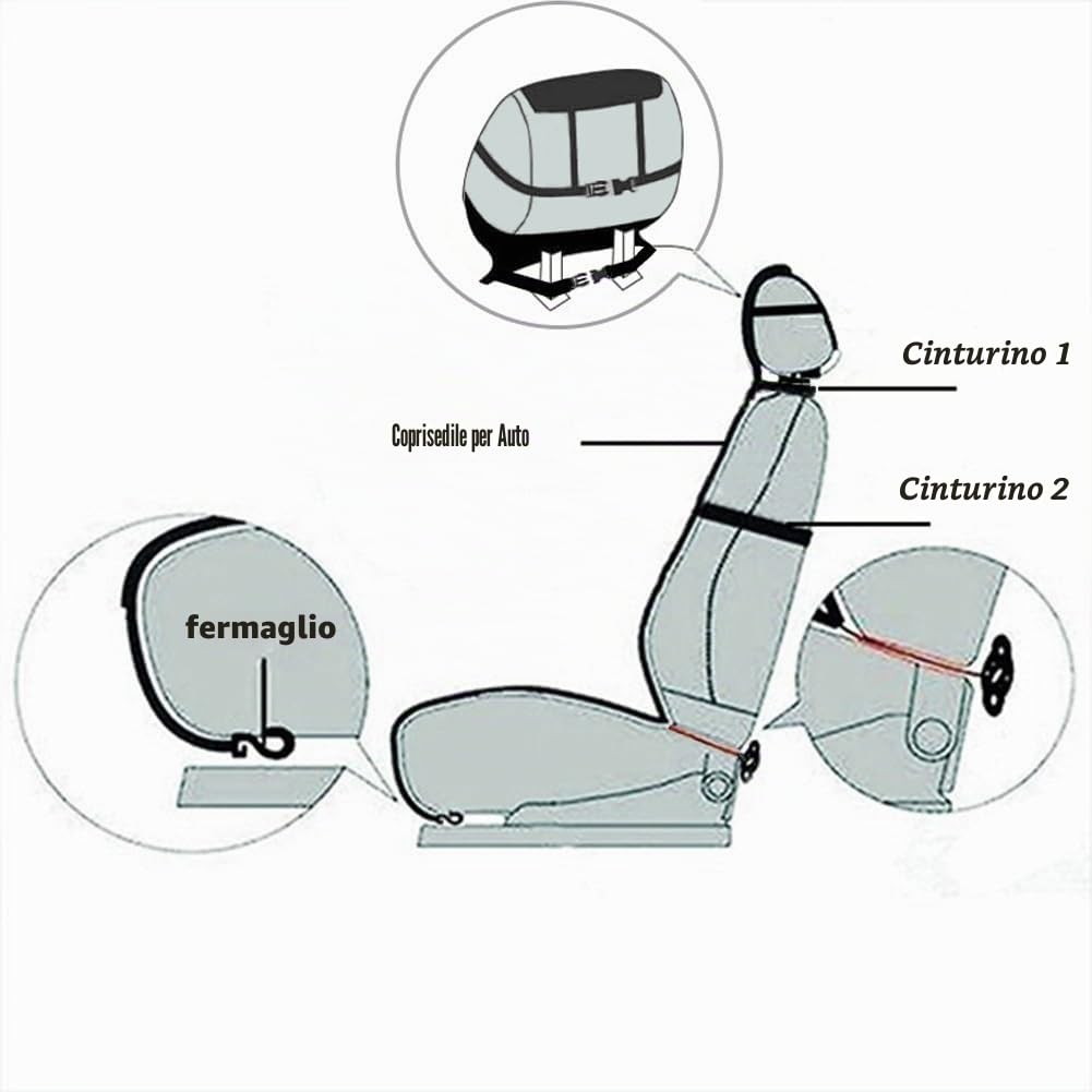 Coprisedili Auto In Vera Pelle Di Pecora Coprisedile Per Auto In Vera Pelliccia Per Auto Suv Camion Sedili Anteriori Universale (un Pezzo)