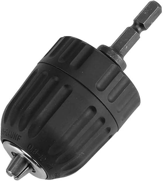 Bestgle 0.8mm10mm Capacity Mount 3/824UNF Keyless Quick Connect Drill