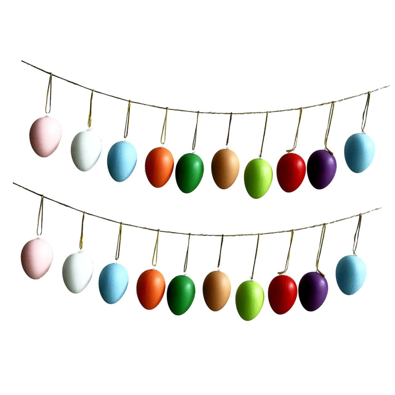 Alipis 72 Pz decorare le uova di pasqua - Decorazione pasquale - Decorazione casa giocattoli per bambini ripieno di cesto pasquale Decorazioni pasquali ciondolo uova di Pasqua