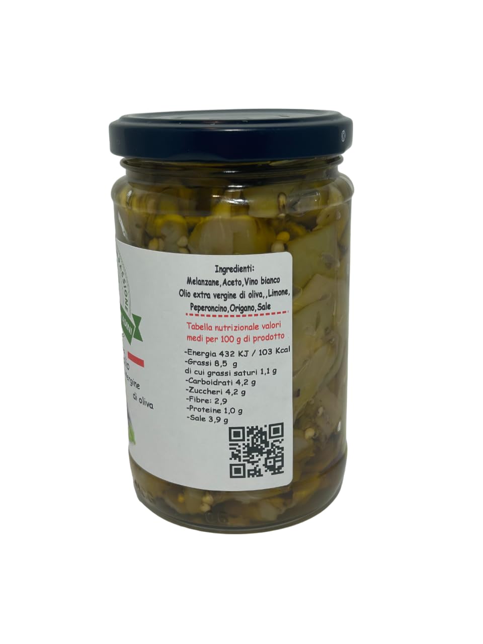 Sapori Contadini Melanzane in olio extravergine oliva Confezione da 6