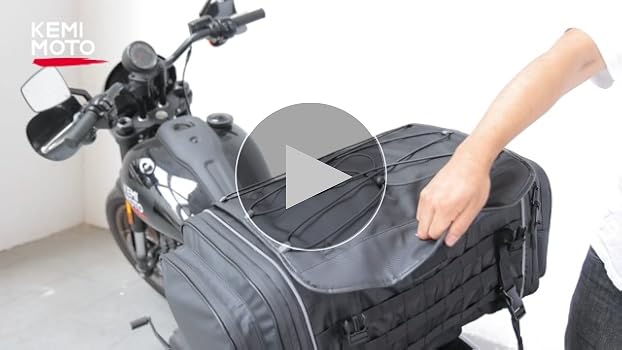 Amazon | KEMIMOTO シートバッグ 拡張機能あり 25-30L