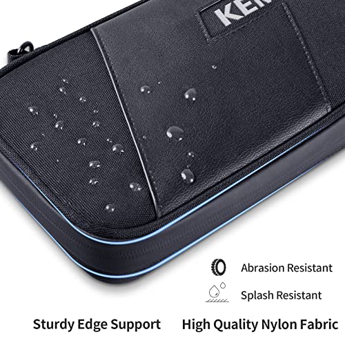 Dierya Kemove X Keyboard Travel Case, Hard Eva Sleeve Carrying Cover Bag For 60% 65% Wired/Wireless Bluetooth Mechanical Gaming Keyboard, Black #TOP2