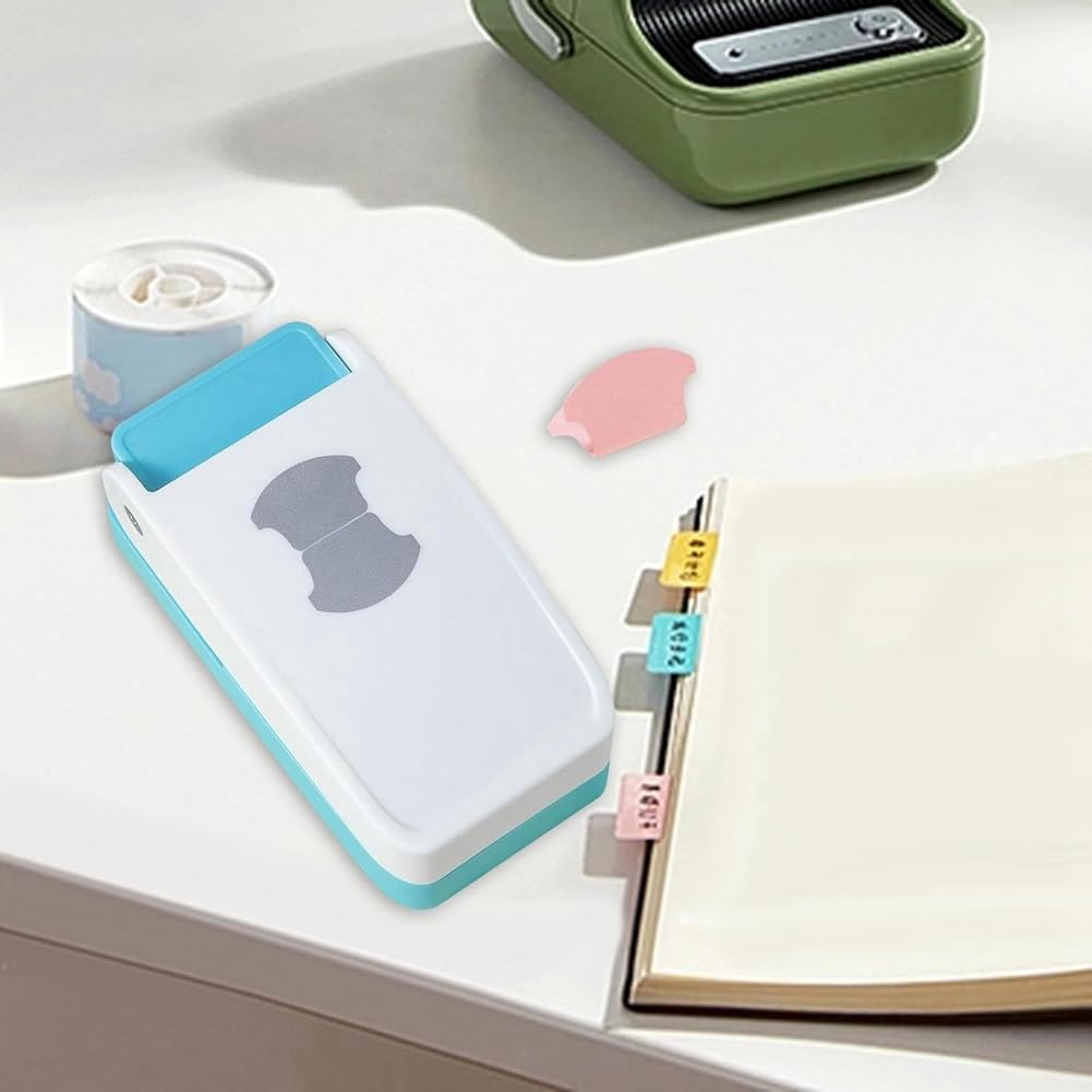 Perforatrice à Onglets Pour L'artisanat,Perforatrice Pour Dossiers De Fichiers, étiquettes, Papier, Artisanat, Onglets | Perforateur De Trous Compact Multifonctionnel, Bricolage, Pour Cartes De Neamou