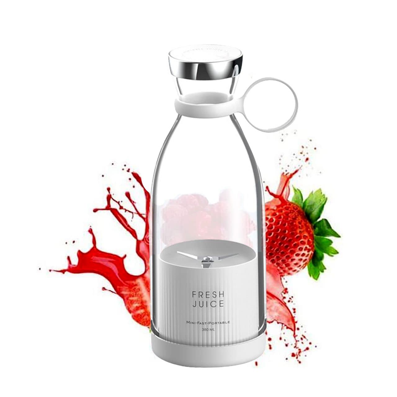 Portable Blender for Shakes and Smoothies | Fresh Juicer Mini Size Personal Blender | Cordless Hand Held Portable Blender ...
