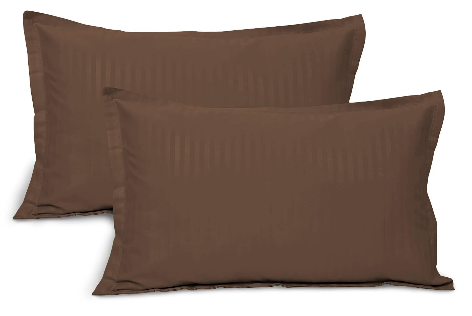 TRANQUILORD Pack of 2 Cotton Queen Pillow Cases, Super Soft Pillowcases with Envelope Closure, Wrinkle, Fade and Stain Resistant Pillow Covers, 20x30 inch (Chocolate/Brown) (B0C787MYSM) Amazon Price History, Amazon Price Tracker