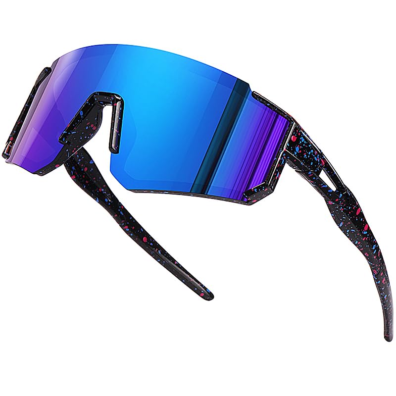 SEKKAF Youth Baseball Sunglasses for Boys Girls Age 6-12 Softball Cycling Sports Sunglasses for Kids Lightweight Frame