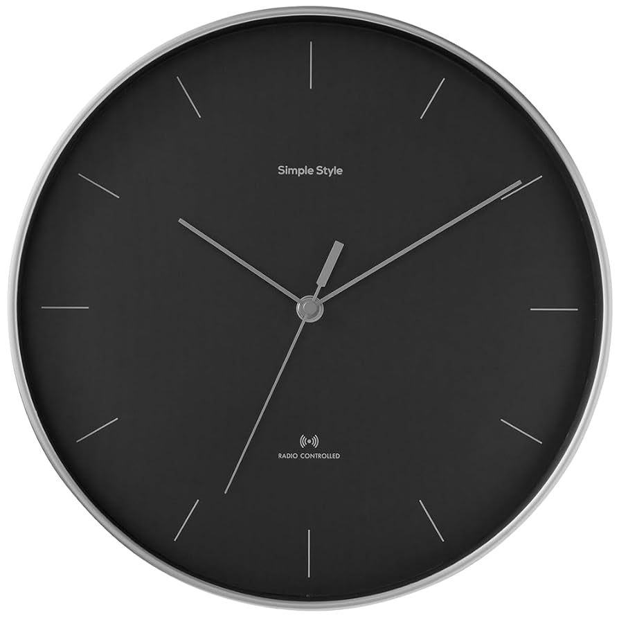 Amazon.co.jp: アイリスオーヤマ 時計 掛け時計 電波時計