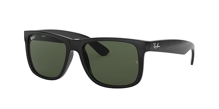 Ray-Ban Justin RB4165-F サングラス ブラック Amazon.com: Ray-Ban RB4165F Justin Low Bridge Fit