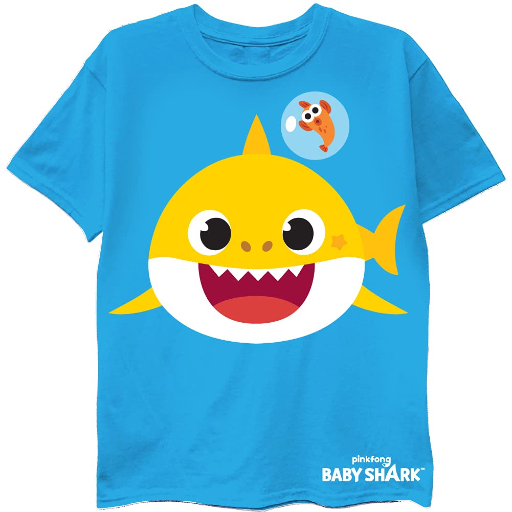 Pinkfong Boys' Baby Shark Short Sleeve T-Shirt