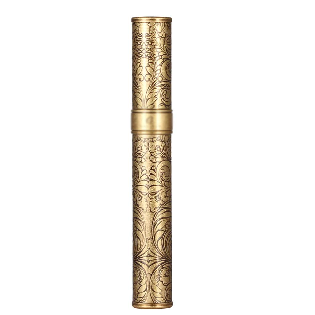 Tubo per sigari in Metallo, umidificatore Portatile da Viaggio per sigari, 1 Scatola Porta sigari, Mini Custodia per sigari da Esterno