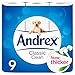 Price comparison product image Andrex Classic Clean Toilet Roll Multiple Packs Tissue Paper 9 Rolls 2Ply Cotton (3)